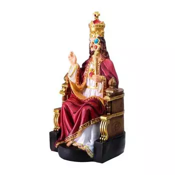 Новые статуи Христа Царя Иисус Христианские подарки Домашний декор Идол Бога Экспонат для стола Стены Фигурка Новоселье В подарок