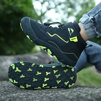 Новые стильные детские туфли для мальчиков, модные кроссовки для девочек, спортивные кроссовки для детей, повседневные кроссовки для активного отдыха 28 синий