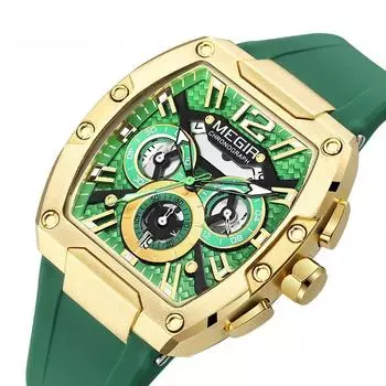 Новые стильные модные спортивные мужские часы водонепроницаемые светящиеся часы