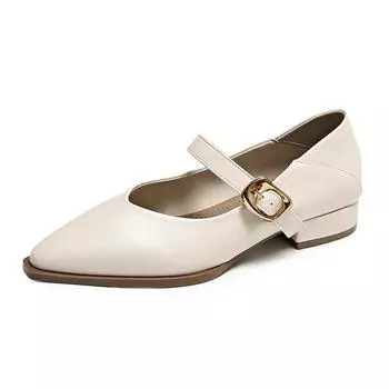 Новые стильные модные удобные элегантные туфли с носком женские милые классные туфли Мэри Джейн вечерние универсальные туфли-лодочки 35