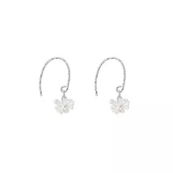 Новые стильные свежие серьги легкие роскошные серьги корейская версия