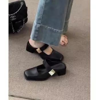 Новые стильные туфли на плоской подошве женские тапочки уличные шлепанцы модные пантофле роскошные пляжные сандалии римские базовые резиновые туфли из ткани 37 бежевый