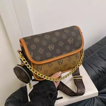 Новые стильные высококачественные сумки для женщин, модные, с принтом и универсальные, для ношения на одном плече