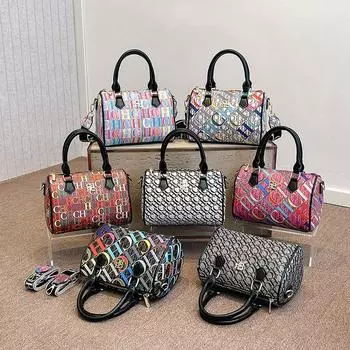 Новые стильные женские сумки через плечо с красочными буквами на одно плечо, модные косметички