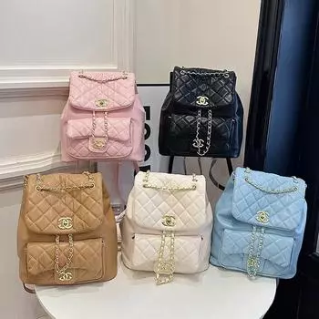 Новые стильные женские сумки с высококачественными и модными стегаными вышитыми цепочками, сумки с двойным плечом и большой вместимостью