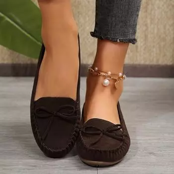 Новые стильные женские туфли на плоской подошве, лоферы, туфли на плоской подошве цвета конфет, балетки, удобная женская обувь 35 розы красного