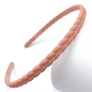 Новые стили для женщин и девочек, пластиковая повязка на голову, 4 мм, модные аксессуары для волос, ободок, обруч для волос, повязка на голову, волнистая смола 6 розовый