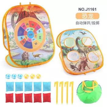 Новые странные игрушки, игры с метанием мешочков с песком, автоматическая складная палатка с изображением животных