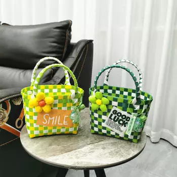 Новые сумки через плечо, маленькая квадратная сумка, женские сумки, усовершенствованная пластиковая плетеная сумка, ретро-мода, тренд, досуг, универсальные пляжные сумки