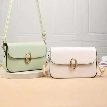 Новые сумки через плечо, трендовая сумка через плечо, женская мода, однотонная, маленькая, свежая, для отдыха, универсальная, портативная, маленькая, квадратная сумка