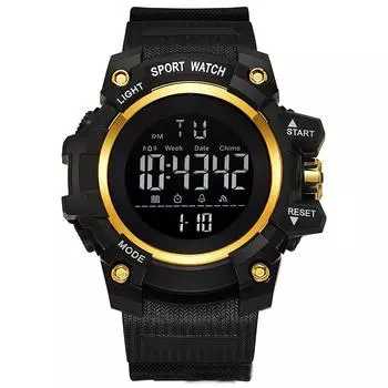 Новые светодиодные часы для студентов, светящиеся детские часы, наручные часы, спортивные военные часы, кварцевые часы, электронные часы, цифровые многофункциональные мужские часы с будильником, водонепроницаемые