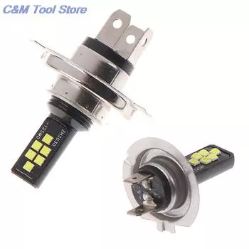 Новые светодиодные фары H4 H7 для автомобиля, комплект светодиодных фар дальнего и ближнего света, светодиодные автомобильные фары, светодиодные лампы, светодиодное автомобильное освещение, водонепроницаемые противотуманные фары