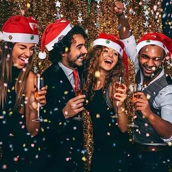 Новые светодиодные рождественские шапки, светящаяся шапка, шапка Санта-Клауса, шапка снеговика, лося, рождественская шапка для взрослых и детей, праздничные принадлежности для новогодних вечеринок For Kids