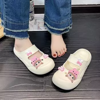 Новые тапочки eva, женские, летние, домашние, девичьи, в форме сердца, милые, с мягкой подошвой, нескользящие, дезодорирующие, домашние тапочки 36 хаки