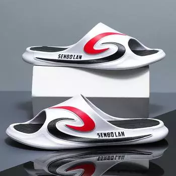 Новые тапочки мужские домашние туфли классные тапочки мужские летние домашние туфли для пары новые домашние туфли на плоской подошве 40-41 [Standard Code]