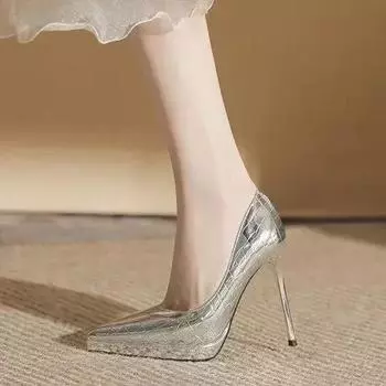 Новые темпераментные туфли из лакированной кожи Serpentine женские туфли-лодочки на шпильках на высоком каблуке с острым носком на вечеринку Zapatos Mujer 34-40 35