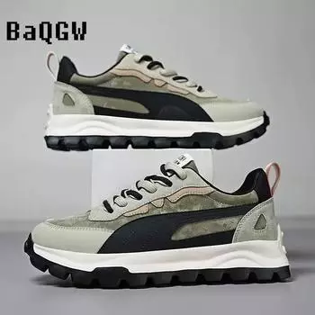 Новые тенденции осень-зима мужские кроссовки дизайнерская модная спортивная обувь для бега на открытом воздухе удобные дышащие теплые роскошные на шнуровке 39