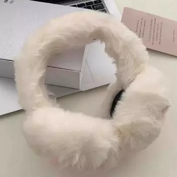 Новые теплые плюшевые складные наушники Star Warm для женщин, зимние студенческие уличные ветрозащитные наушники, утеплители для ушей, зимние аксессуары