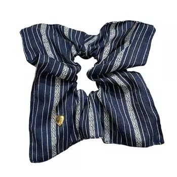 Новые Тканевые Квадратные Резинки для Волос Большие Эластичные Повязки Веревка для Волос Женские Девичьи