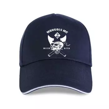 Новые топы унисекс с рисунком Mongols Mc Patches и графическим принтом, черные женские бейсболки размера S-4XL