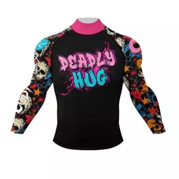 Новые товары Оптовая продажа настраиваемый гибкий рашгард для бразильского джиу-джитсу, одежда для смешанных боевых искусств с защитой от солнца для мальчиков оптовая продажа рашгард S