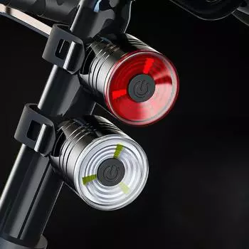 Новые трансграничные задние фонари для велосипедов, фонари для шлемов из алюминиевого сплава, сигнальные огни для ночной езды, светодиодные фары для горных велосипедов, задние фонари