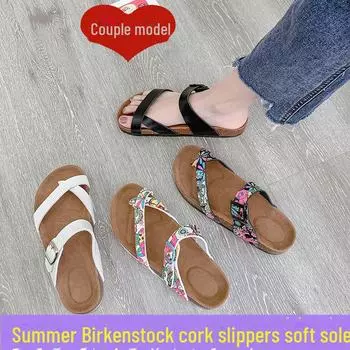 «Новые трендовые мягкие сандалии для пар на летний пляж 2024 года» 43 yards белый