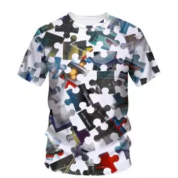 Новые трендовые забавные футболки с графикой для игр унисекс, повседневные модные футболки большого размера в стиле Харадзюку с круглым вырезом и индивидуальным принтом XXS