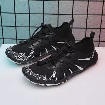 Новые туфли для ходьбы на открытом воздухе с пятью пальцами, обувь для парного ретрейсера, обувь для водных видов спорта, дайвинга, пляжная обувь, амфибийная обувь 38