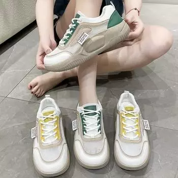 Новые туфли для женщин Удобные дышащие женские кроссовки с мягкой подошвой Повседневная обувь для активного отдыха Сетчатые кроссовки Женские туфли 35