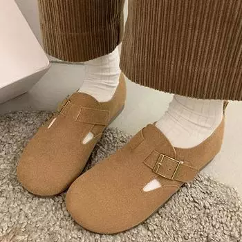 Новые туфли женские туфли на плоской подошве с круглым носком повседневные кроссовки женские мокасины меховое платье ретро слипоны женские резиновые флоковые роскошные дизайнерские туфли 35 бежевый