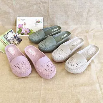 Новые удобные мягкие женские шлепанцы в цветах макарон для лета, легкие дышащие нескользящие пляжные туфли 36 белый