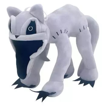 Новые улыбающиеся существа ужасающие улыбающиеся животные кукла серый кошмар кошка плюшевая игрушка