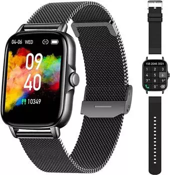 Новые умные часы Y22/P28 PLUS Bluetooth Call Watch Heart Rate Health Monitoring Information Reminder 0 чёрный