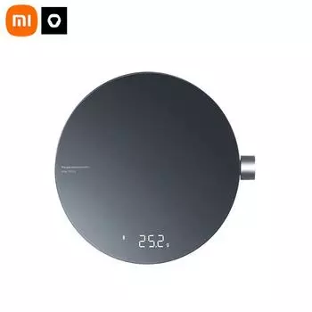 Новые умные кухонные весы Xiaomi HOTO, Bluetooth приложение, электронные Escamas, мини-механические механические весы для взвешивания еды, светодиодный цифровой дисплей чёрный