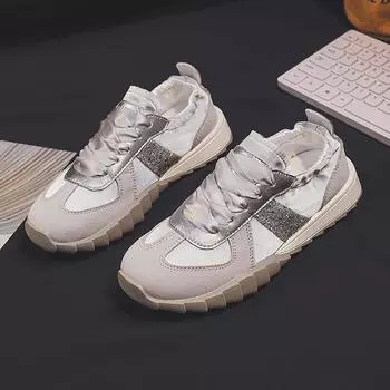 Новые универсальные белые туфли женские туфли осенние легкие кроссовки Cortez женские повседневные кроссовки 35 бежевый