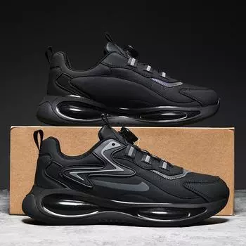 Новые универсальные кроссовки для отдыха, мужские кожаные кроссовки для мужчин, спортивная обувь для бега на воздушной подушке, уличная мужская обувь 39