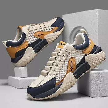 Новые универсальные нескользящие кроссовки для лета, мужские кроссовки для весны и лета, дышащие спортивные кроссовки для бега, повседневные кроссовки, легкие сетчатые кроссовки 39