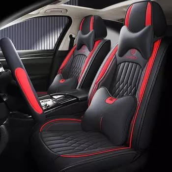 Новые универсальные подушки для автомобильных сидений 2023 года — всесезонные, комплексные, полностью обтянутые кожей сиденья для небольших автомобилей. Standard Edition Full Leather