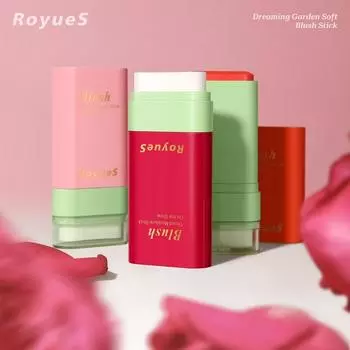 Новые универсальные румяна 2-в-1, натуральный стереоскопический контуринг, водостойкие, долговечные, увлажняющие, легкие красный