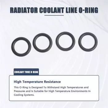 Новые уплотнительные кольца для шлангов системы охлаждения для Chrysler 300 Jeep Grand Cherokee 2005-2018 гг. с двигателями 5.7L и 6.4L