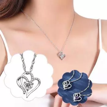 Новые ювелирные изделия с подвесками, аксессуары для ожерелья на ключице One Size фиолетовый