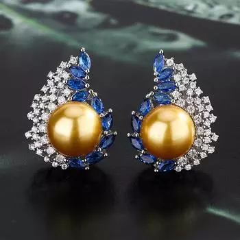 Новые ювелирные изделия серьги-гвоздики ювелирные изделия жемчужные серьги ретро мода легкая роскошная мода высокая мода женская мода