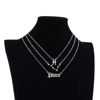 Новые ювелирные изделия золото серебро шарм ожерелье кулон мужчины женщины девушки 12 созвездие 1 шт подарки ожерелье Taurus Gold