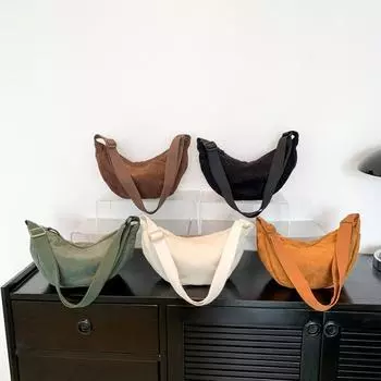 Новые вельветовые булочки с пельменями диагонального креста, французская горячая распродажа на одно плечо, универсальная булочка диагонального креста