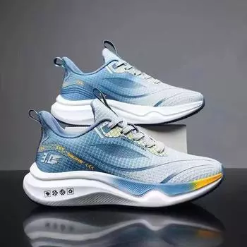 Новые весенне-летние кроссовки 2025 года с плетеной подошвой, модный тренд, удобные повседневные кроссовки для бега, спортивная обувь с мягкой подошвой для иностранных компаний 39