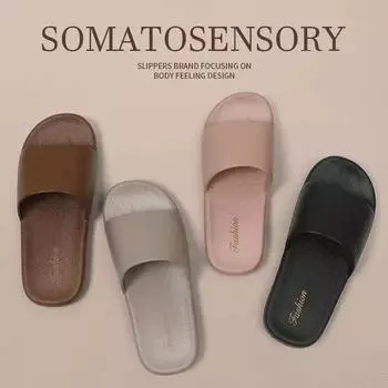 Новые весенне-летние тапочки для пар, женские универсальные домашние нескользящие сандалии на плоской подошве из ПВХ-материала для домашнего использования 38-39