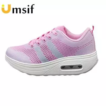 Новые весенне-летние женские кроссовки, женские повседневные кроссовки на воздушной подушке 35 чёрный