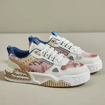 Новые весенние белые туфли для студенток, кроссовки для бега, спортивная обувь с увеличением роста, повседневная обувь 35