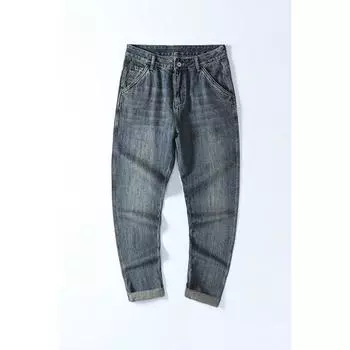 Новые весенние джинсы Harlan Micro-cone Универсальный классический стиль Деним Сити 28 синий